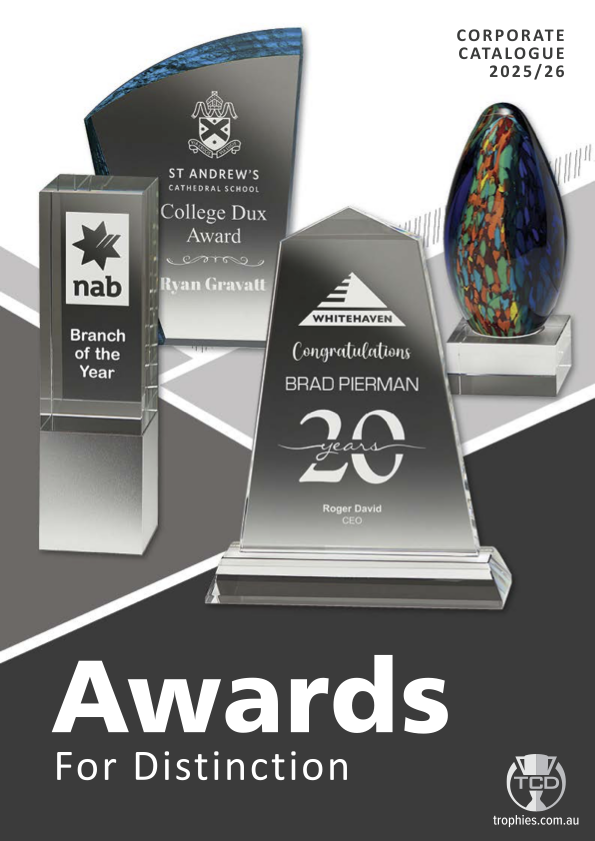 2025 Corporate Catalogue Trophies